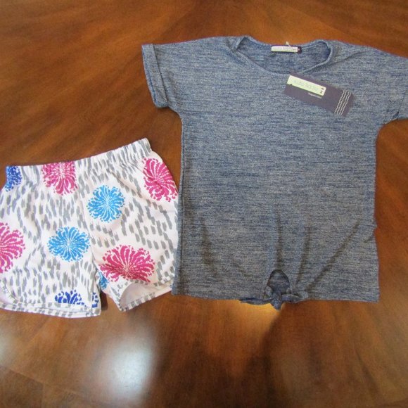 Neatie Kiddie girls shorts outfit size 6 - Picture 1 of 9
